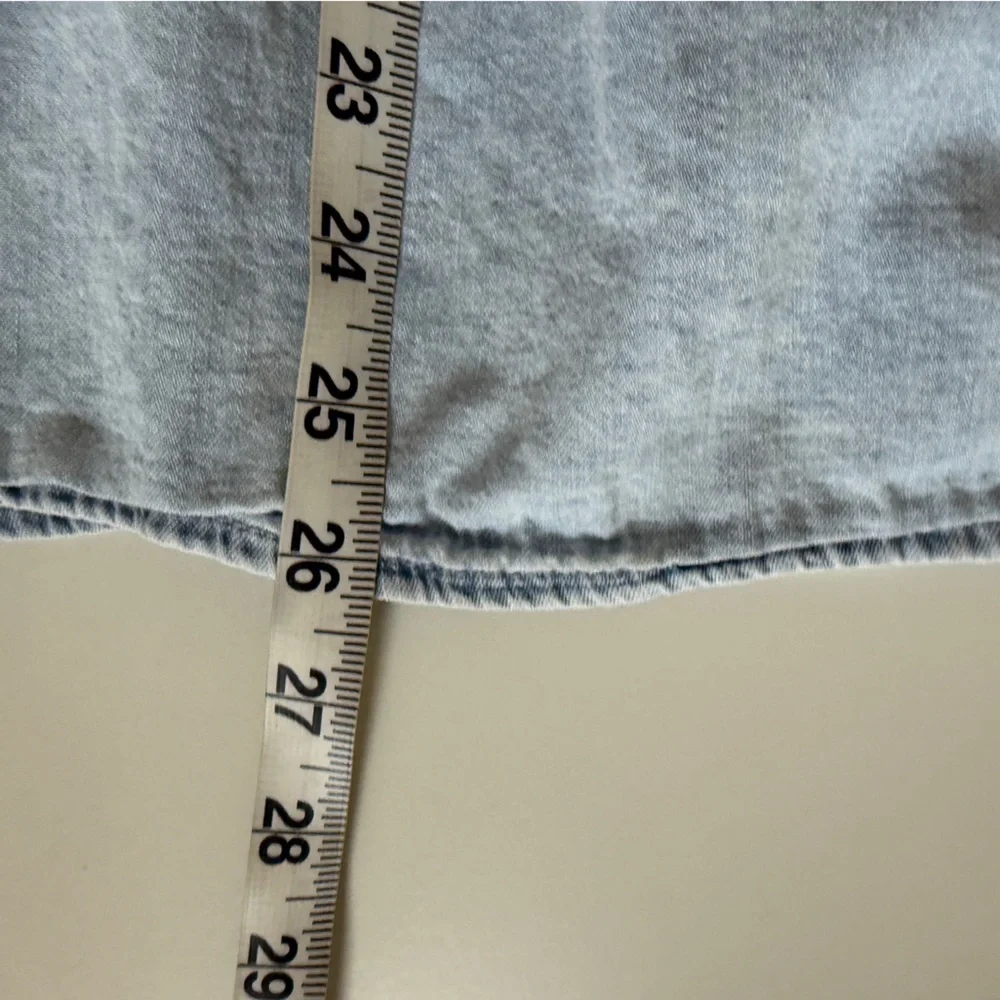 GAP kids Light Blue Casual Tiered Kids Denim Chambray Dress Spring Easter M